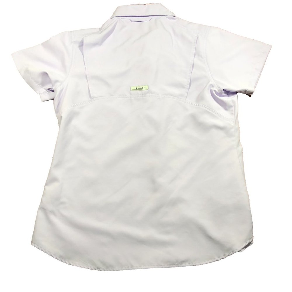 Habit Ladies Solar Shirt  Lilac  Size Medium - Picture 2 of 3